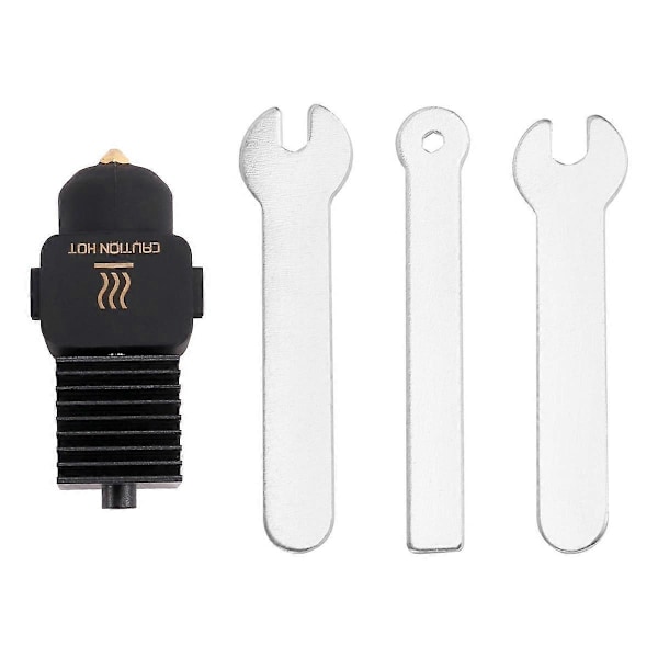 Hotend-sarja A1 Mini -suuttimelle, Hot End -kokoonpano 0,8 mm, karkaistu terässuutin A1 3D -tulostimen osaan