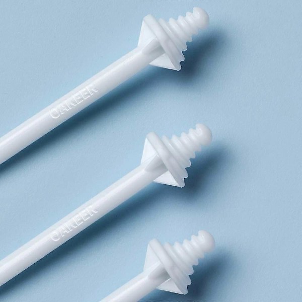 2025 Egnet Nesevoks-pinner 60 stk Plast Nesevoks-applikatorer For Smertefri Nesehårfjerning