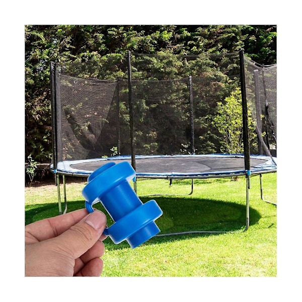 20 stk. Plastkasse Trampoline Stålrør Toppdeksel Stolpehatter Deksel Erstatt Stolpedeler PP Hetter En