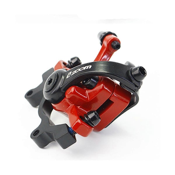 ZOOM DB680 Mountain Disc Brake Mekanisk Bromsok Skivbromsar Cykling Dubbel Broms Cykel Bromsdelar Röd