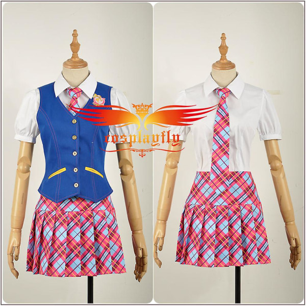 Anime Princess Charm School Sophia Blair Willows Girl Jk Uniform kjol för vuxen Cosplay kostym Lolita klänning Halloween L