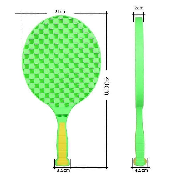 Enkelt Tennistræner med Elastisk Snor Træningsværktøj til Børn Voksne Begyndere