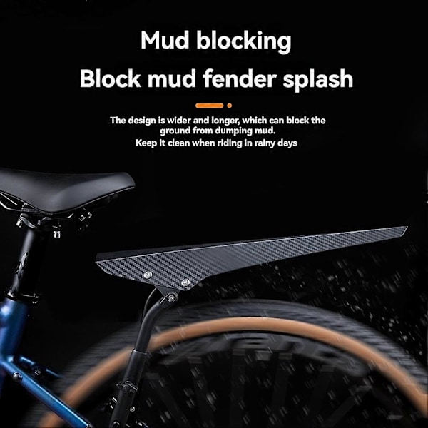 Cykel Stänkskärm Mjuk Plast Stänkskydd Stark Tålighet Landsvägscykel Skydd Tillbehör