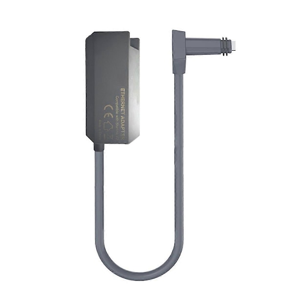 Ethernet-adapter för rektangulär Dish Satellite Internet V2 till RJ45 Gigabit-adapter