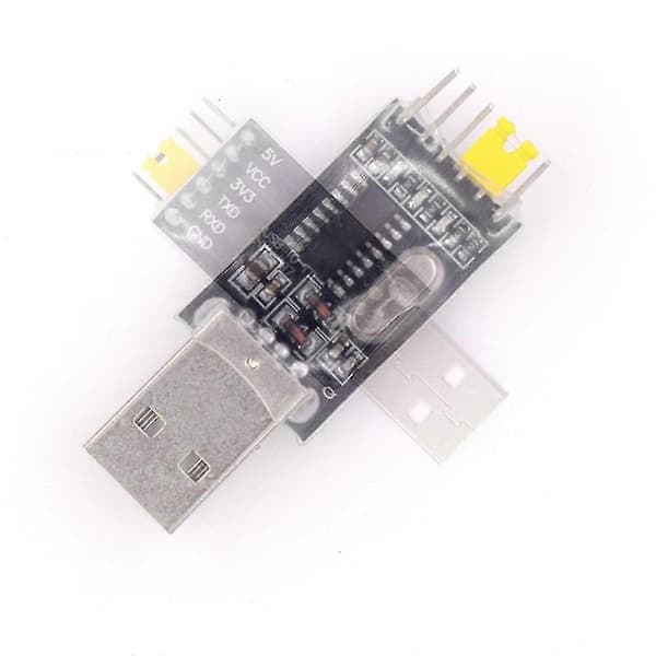 3 stk. USB til RS232 TTL Konverter Adapter Modul/USB TTL Konverter Uart Modul CH340G Modul 3.3v 5v Switch
