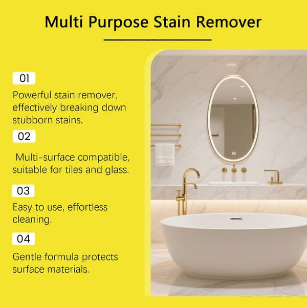 Alien Power Multi-Purpose Stain Remover Spray, vertikal vidhäftningsformel för mögel, mjöldagg och smuts 2pcs