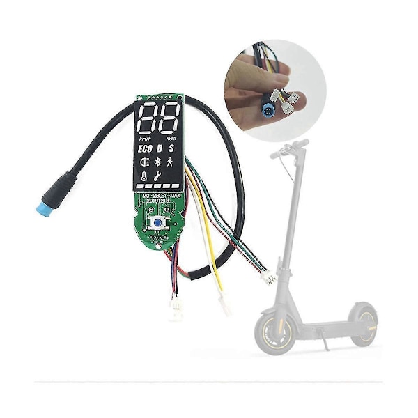 För Max G30 Dashboard Elscooter Bluetooth Display Board Lätt Att Installera Elscooter Met