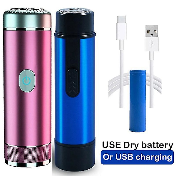 Elektrisk barbermaskine til mænd Razor Sommerrejse Epilator Tør ...