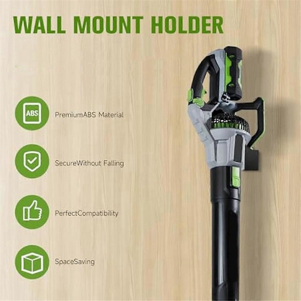 Blåsemaskin Veggfeste Holder for EGO 765 CFM Power+LB7654&LB7650 Blåsemaskin, Veggfeste Brakett