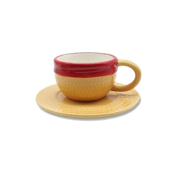Anime Kaffekopp Monkey D Halmhatt Keramisk Te Mjölk Kopp Kontorskopp Tecknad Vattenkopp
