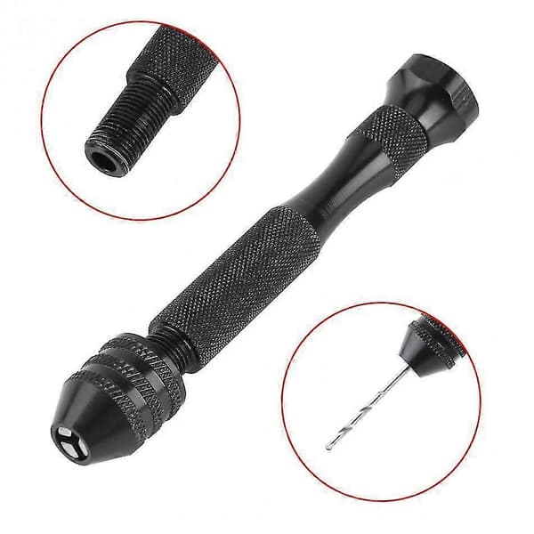 Sæt med 10 præcisionsspiralbor Mini monterede nåle - 0,3 til 3,4 mm