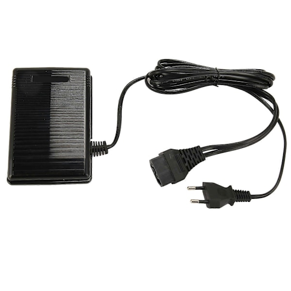 Fodpedal Anti-Slip 13,5 cm Lang 9 cm Bred Stabil Fod Hastighedskontrol Pedal til Syning EU Stik 220V