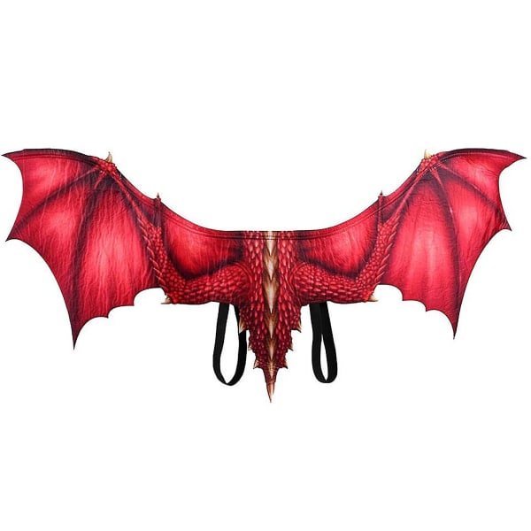 Halloween Dragon Wing Cosplay Carnival Wings aikuisille Punainen keltainen tai violetti eläinten siivet Halloween-asu