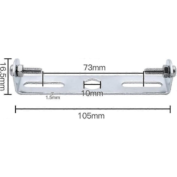 Nye produkter i 2025, [4 stk.] Taklampebrakett 100mm Pendellampe Tilbehør Taklysekrone Taklampe Base Plate Taklampe Plate