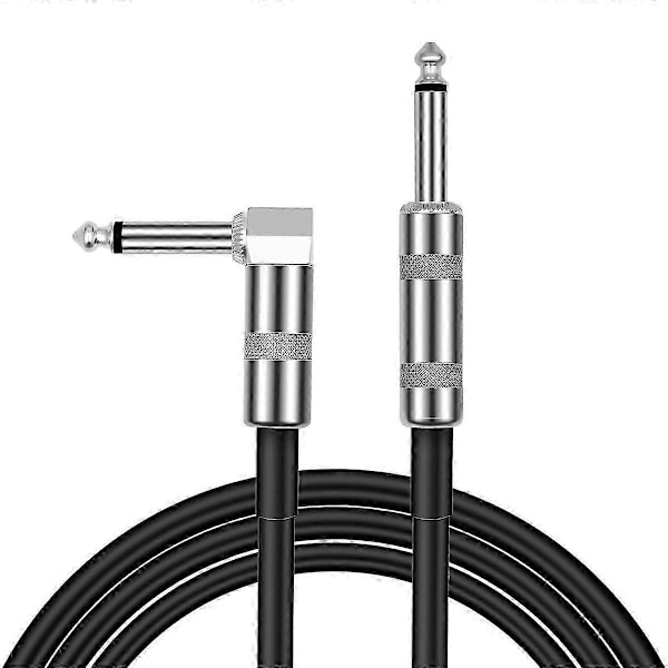 Gitar Kabel 3m Elektrisk Instrument Bass Forsterker Ledning For Elektrisk Mandolin, Audio Instrument Kabel