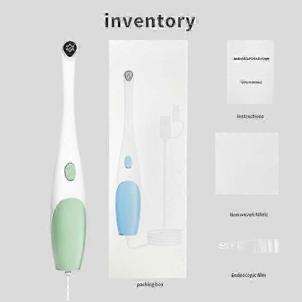 Mobil Oral Endoskop, Intraoralt Endoskop, Intraoralkamera, Dental Endoskopi, Endoskop, Dentalundersökningsendoskop, Oralkamera, Intraoralt Kamerasystem