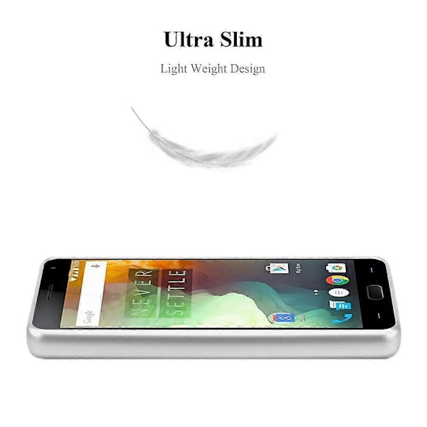 OnePlus 2 Beskyttelsesetui TPU Etui - Mat Metallisk Design