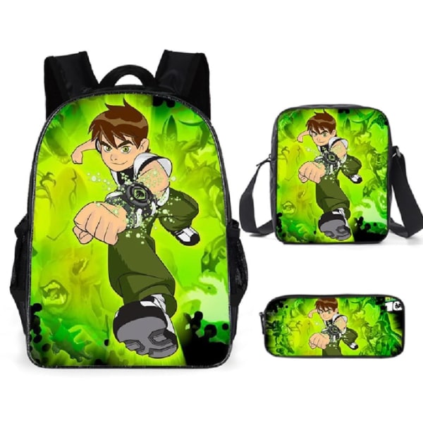 3 set 16" Ben 10 Kids -reppuja Army Green 16 Inches