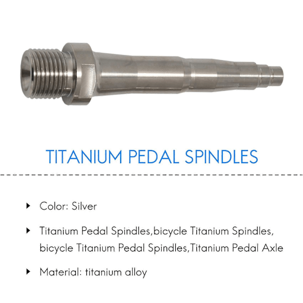 2 st Cykel Titan Pedalaxlar Passar Zero X1 X2 & Light Action 78 mm