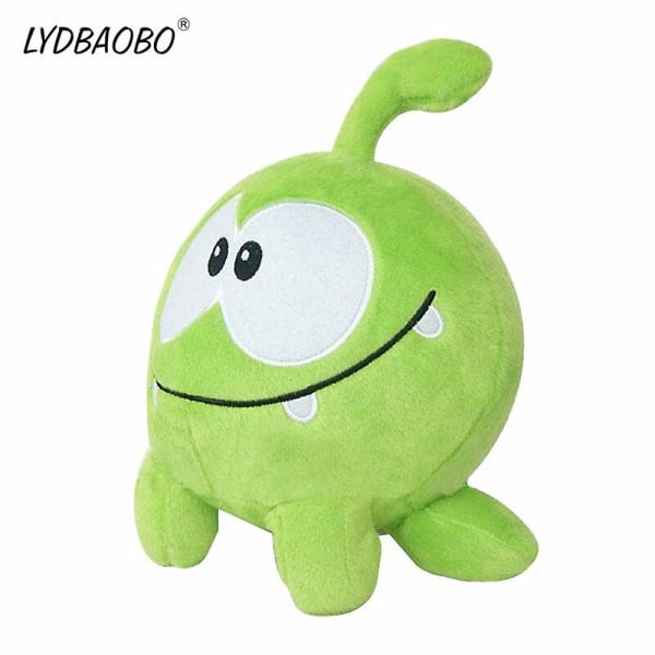 Ny design 20cm Green Frog Kawaii Om Nom Frog Plysch fylld