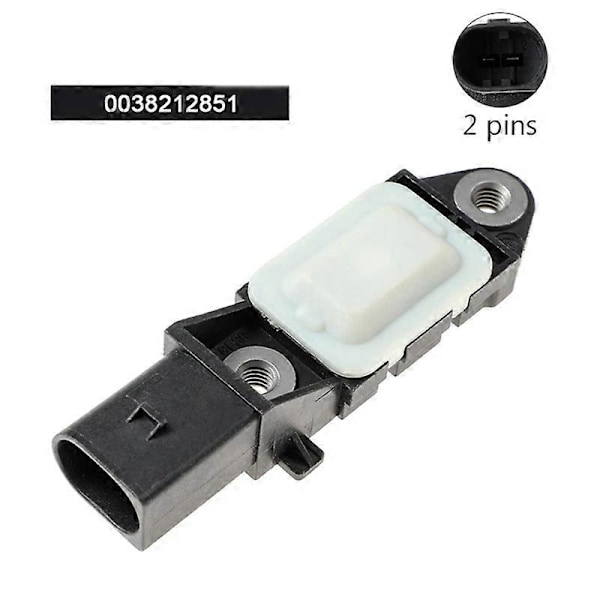 0038212851 Front Impact Crash Sensor Automotive til - W211 W219 W212 W199 R171 R230 SL550 SLK300
