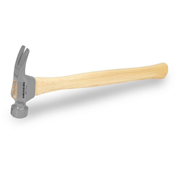 Dalluge Tools 02170 21oz Hammare för Träkonstruktion med Nailoc, Fräst Slagyta med 18' Rakt Träskaft (DAWG21)