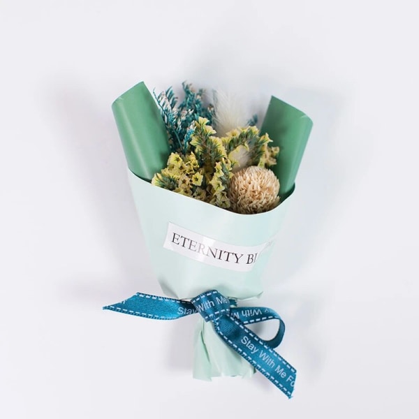 Presentask fylld julgransscen dekoration prydnader presentask dekorationsmaterial Bouquet 1