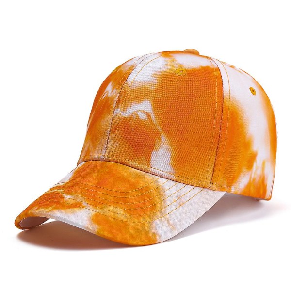 Färgglad keps med skärm orange