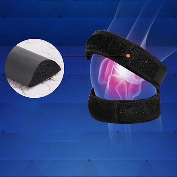 Löparknäskydd Knäband Patella Knärem Knäremmar Patella Rem Knäskydd Knäsmärta Knäskydd Löpning