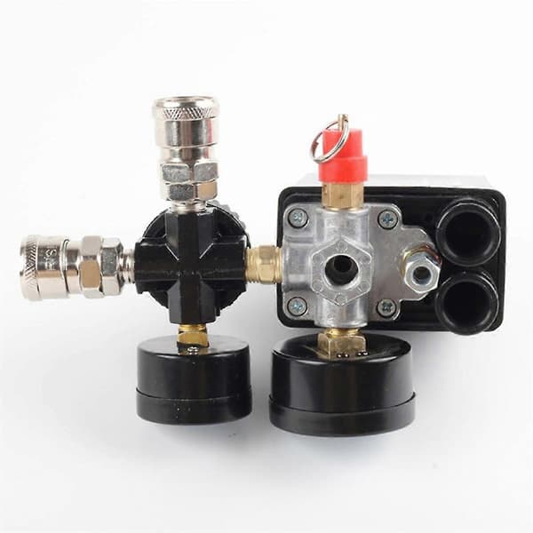 3000L/Min Luftpumpe Kontrollventil 0-180 PSI Måler 220V/380V Regulator Plikt Pumpe Trykk