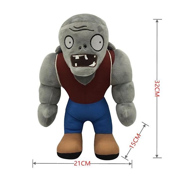 Plants vs Zombies mjukisdjur Baby Zombie 32cm