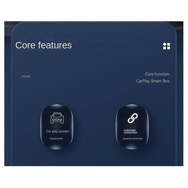 2-i-1 Trådløs Carplay Android Adapter Trådløs Adapter Biladapter Konverter Kablet Android Auto Til Trådløs Boks