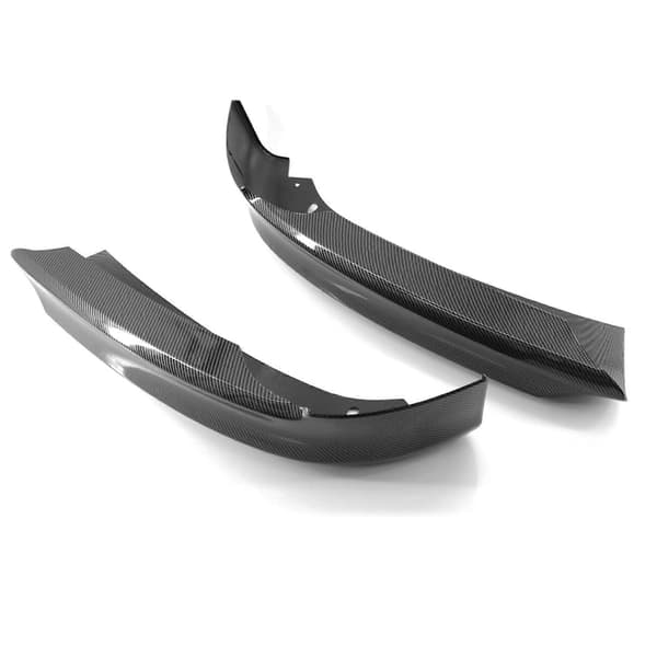 Bil Front Kofanger Læbe Splitter Front Kofanger Deflektor Spoiler Læbe til E90 2005-2007