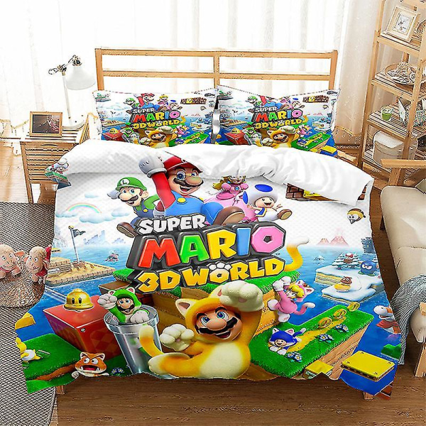 Super Maria Serie Tredelat Påslakanset Sandat Tvådelat Set Z E 200*228three-piecesuit