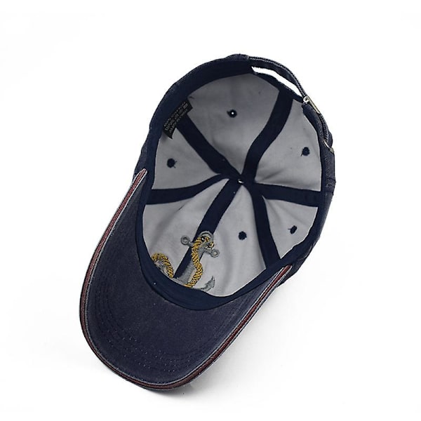 Baseballkepsar i denim, skärmkeps 3