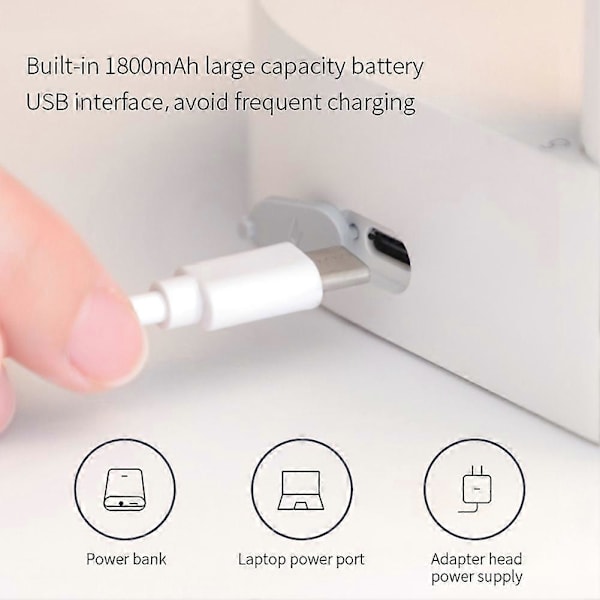 Portabel Elektrisk Vattendispenser för Skrivbord, Vattenflaska, Dunkpump, USB-Laddning, Automatisk