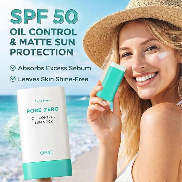 Pore-Zero Oil Control Sun Stick - SPF50, piidioksidijauhe, 9g