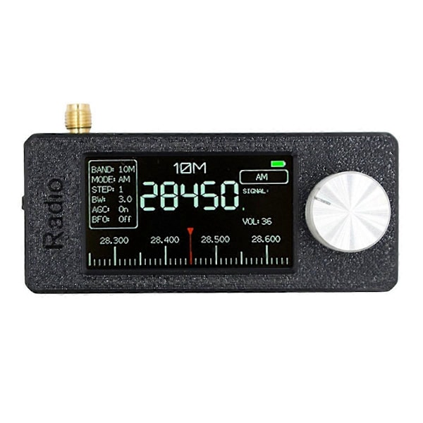 SI4732 Mini Radiovastaanotin 10Khz-180Mhz Kannettava Radio+Silmukka-antennisarja AM FM Radio HF SW MW VHF Mini SI4732 Radio