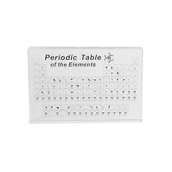 Periodisk system med ekte elementer inni, ekte elementer periodisk system, Tabla Periodica Con Elementos Reales med base
