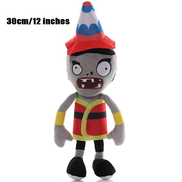 1kpl Plants Vs Zombies -lelut 30cm täytetty pehmonukke Con 2