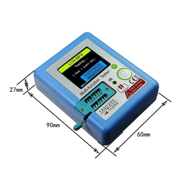 LCR-MF9 TFT LCD Display Multimeter Transistor Tester Diode Triode Kondensator Modstand Test Meter MO