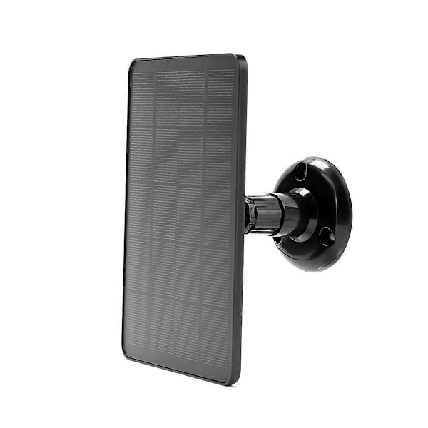 4W 5V Solcellsladdare USB-laddning Bärbara solpaneler för säkerhetskamera/små system