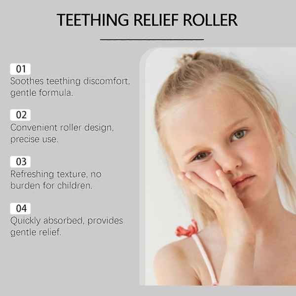 Hampaiden tulon lievittäjä, luonnollinen ja hellävarainen hoito, roll-on 10ml HarmonyHub79