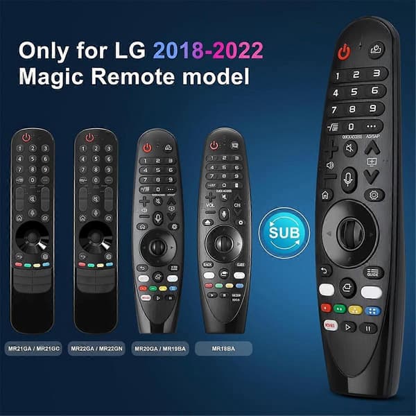Stemmekontroll Magic Remote for LG Smart TV Fjernkontroll
