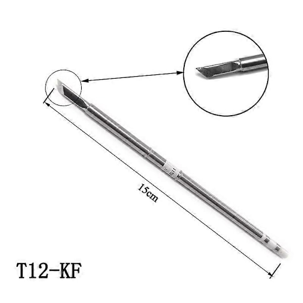 3 stk. T12 Serie Loddekolbespids T12-K KU KF til Loddekolbespidser Lodning Svejsning