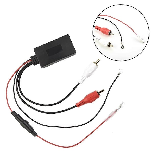 Bil Trådløs Bluetooth Mottakermodul Bluetooth 5.0 Musikk Radio Stereo Lydkabel Adapter Musikk AU