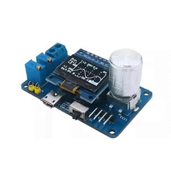 DIY Mini Digitalt Oscilloskop Kit STC8K8A Mikrocontroller Elektronisk Loddeøvelse Løse Dele