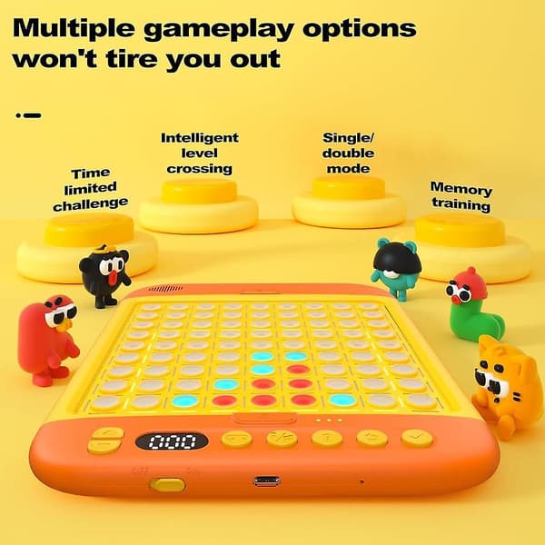 Backgammon Checkers Go Förälder-barn AI-leksaker Barns tänkande träning