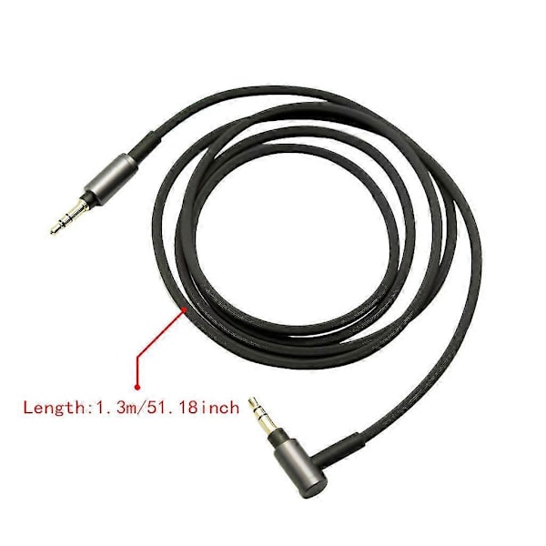 Aux lydkabel til WH-1000xm3 WH-CH700N MDR-1ADAC WH-H900N trådløse hovedtelefoner