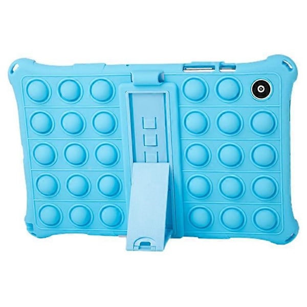 Kompatibel med Galaxy Tab A8 10.5 (2021) Fidget Sensorisk Silikon Bubbla Ångest Stress Relief Leksaker Halkfri Textur Tablet Skydd Blue